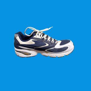 Avia Men’s Navy White Running Shoes Size 10 Lace-Up Lightweight Mesh Sneakers